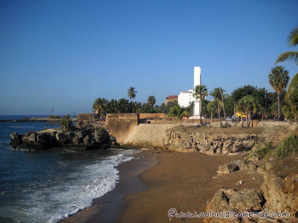 Beach at Fort San Gil , Zona Colonial, Santo Domingo